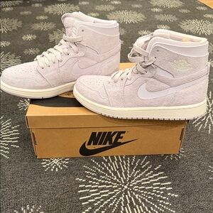 Nike Women's Jordan Zoom Air CMFT "Venice Sail" sneakers in light purple